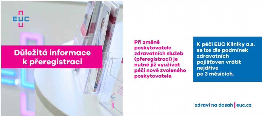 Duležitá informace k přeregistraci